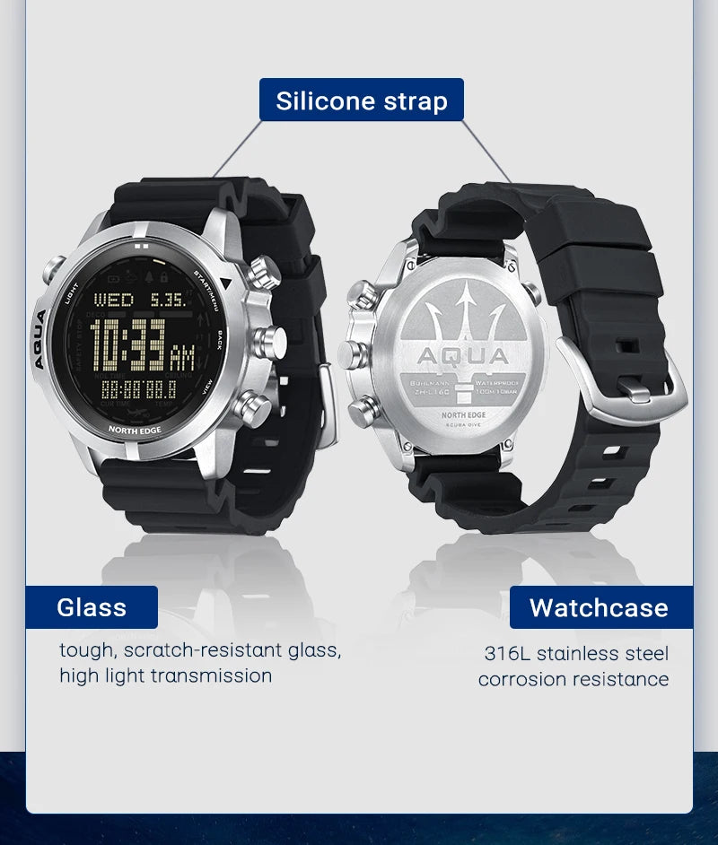 Men's Smart Watch Dive Computer