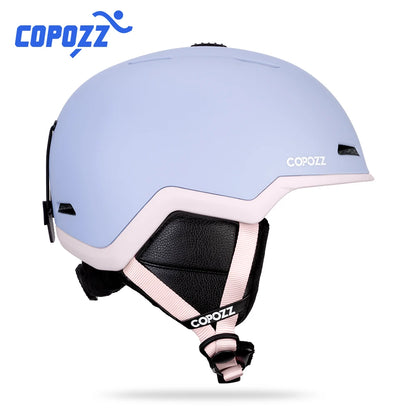 COPOZZ Winter Ski Snowboard Helmet Half-covered Anti-impact Safety Helmet Cycling Snowmobile Skiing Protective For Adult And Kid