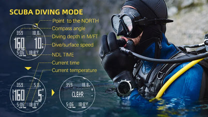 Men's Smart Watch Dive Computer