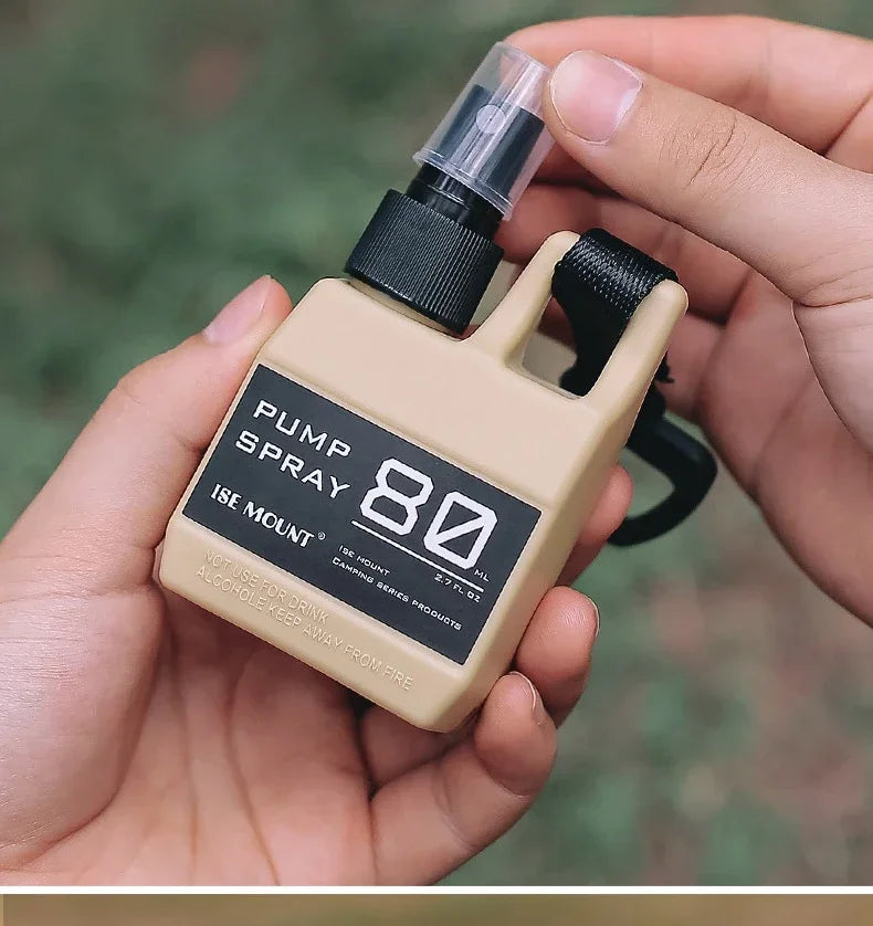 Outdoor Camping Hiking 80ml Sprayer Bottle