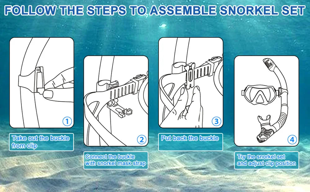 Easy-Breath Scuba Diving Tube