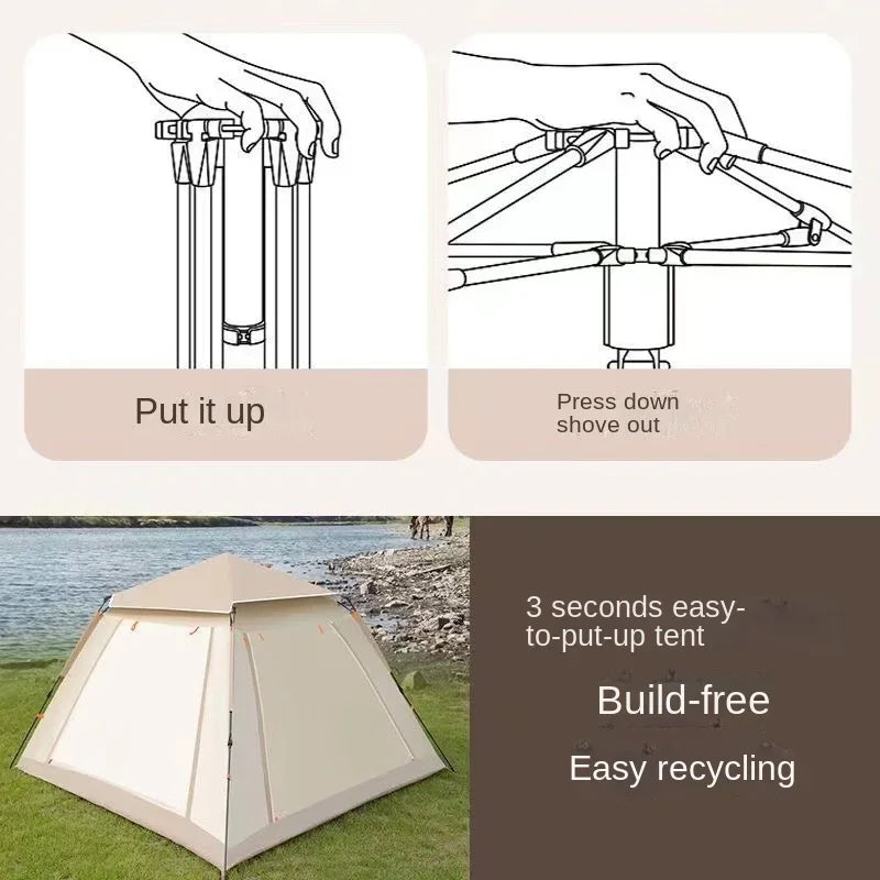 Outdoor Automatic Quick Open Tent