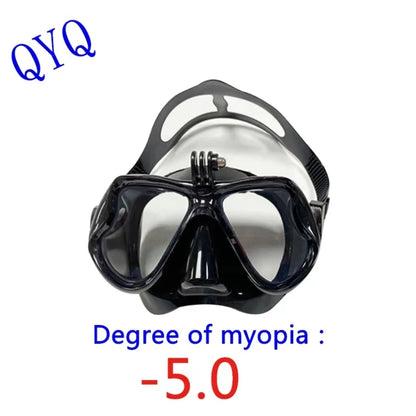 Myopia Diving Glasses  Short-sighted  Camera bracket