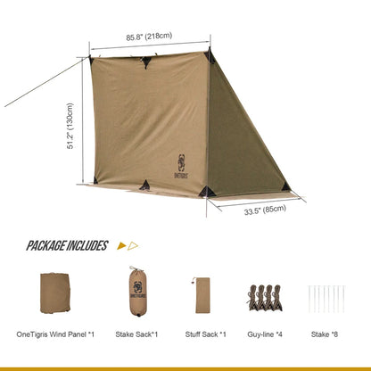 Camping Tarp for campfires and outdoor cooking