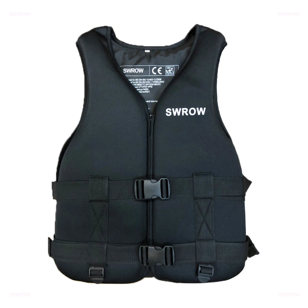 Lifesaving Vest Surfing Adult Life Jacket Drifting Motorboat Buoyancy Life Jacket Swimming Floating Clothing Neoprene Woman Men