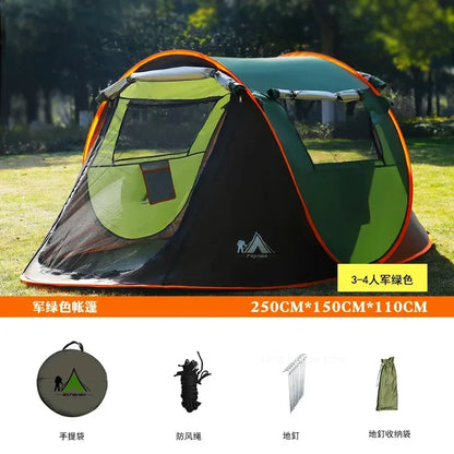 Instant Unfold Rain-Proof Family Tents