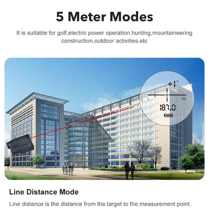 Distance Meter for Hunting and Outdoor