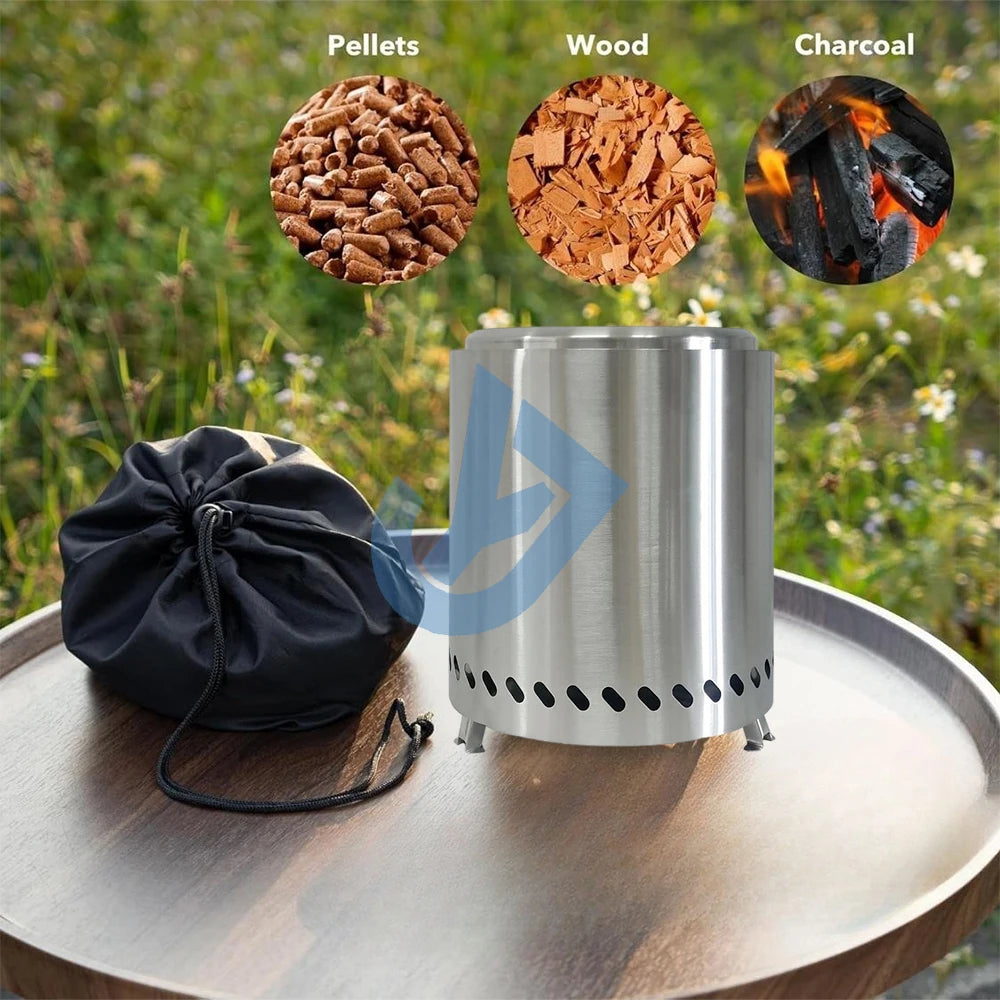 Outdoor Camping Smokeless Stove