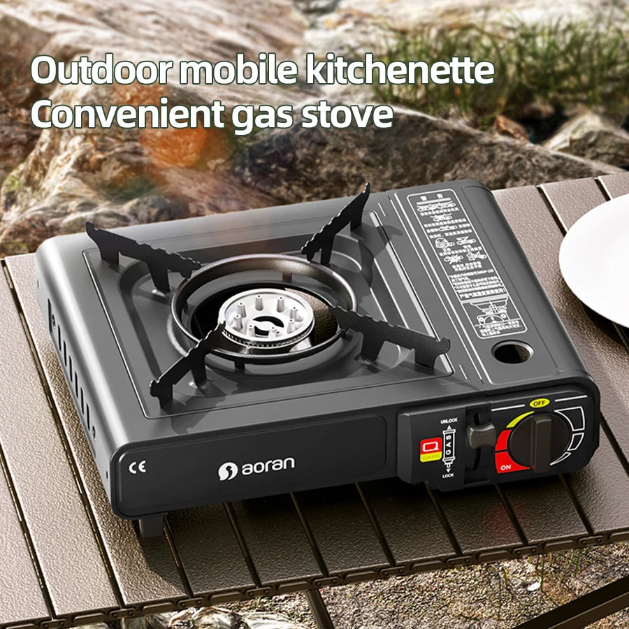 2900W Outdoor Gas Stove with Carry Box