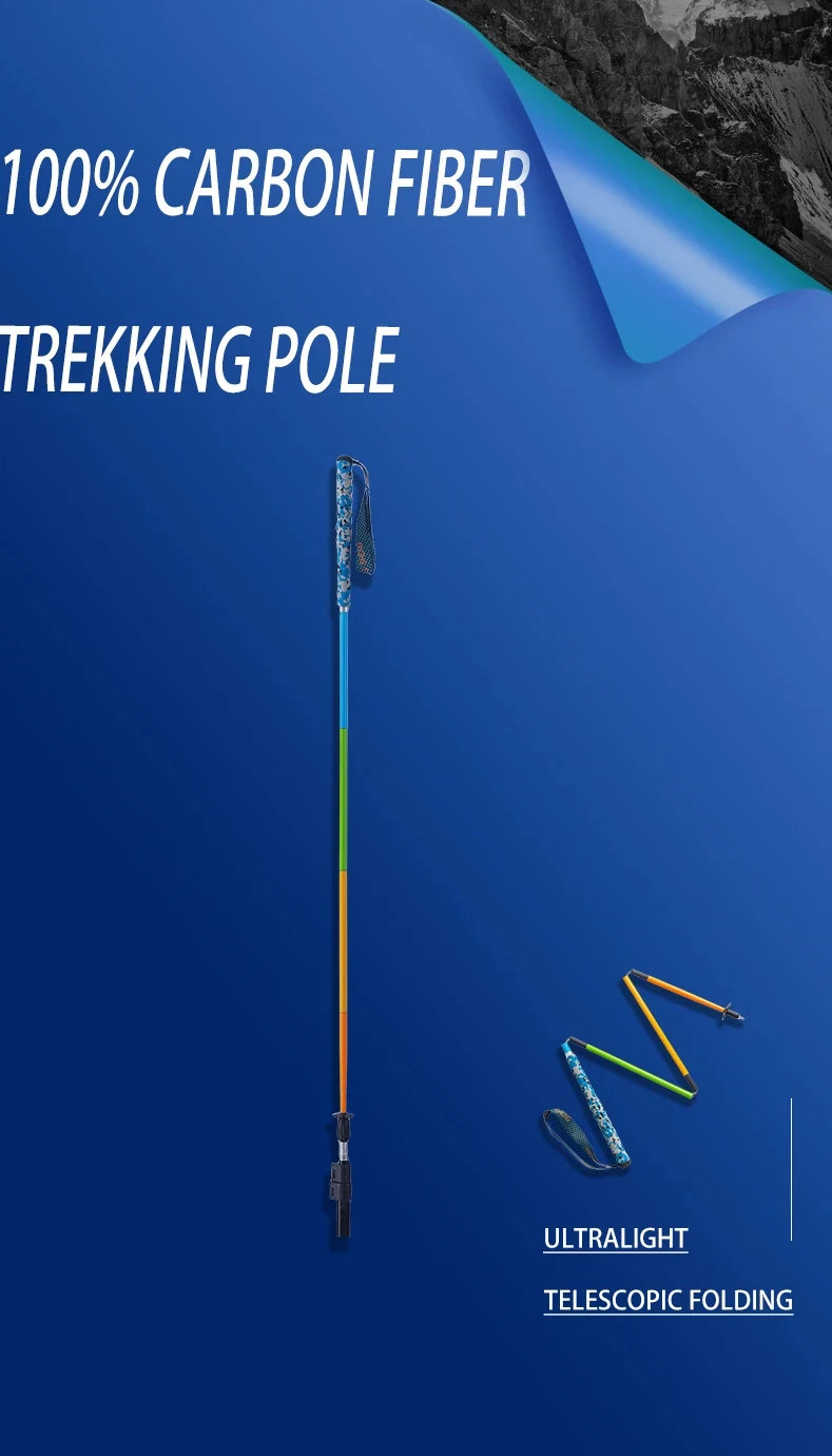 Ultra Lightweight, Portable Walking Poles