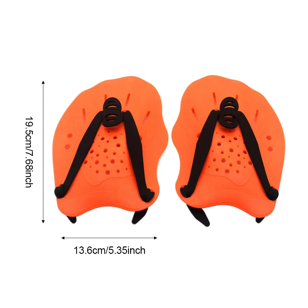 Swimming  Hand Paddles with Adjustable Straps