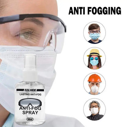 Anti-Fog Spray for Swim Pool Swimming Goggles Glasses Dive Mask Lens Cleaner Sports Glasses Quick Dry 60ml Anti Fog Spray