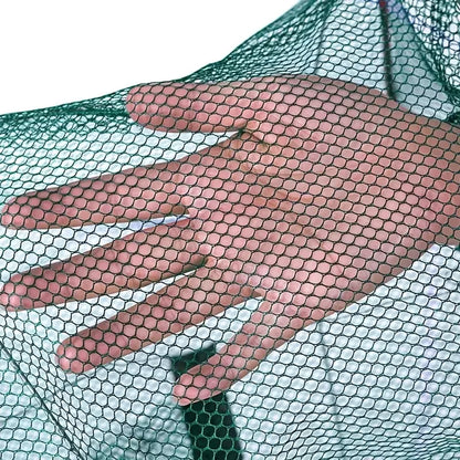 1pc Collapsible Cast Net Fish Cage for Crab, Shrimp, and Crayfish - Perfect Fishing Tackle for Outdoor Enthusiasts