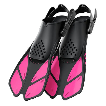 Snorkel Fins with Adjustable Buckles