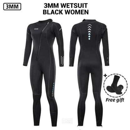 3MM Neoprene Wetsuit Men Surf Scuba Diving Suit Equipment Underwater Fishing Spearfishing Kitesurf Swimwear Wet Suit Equipment