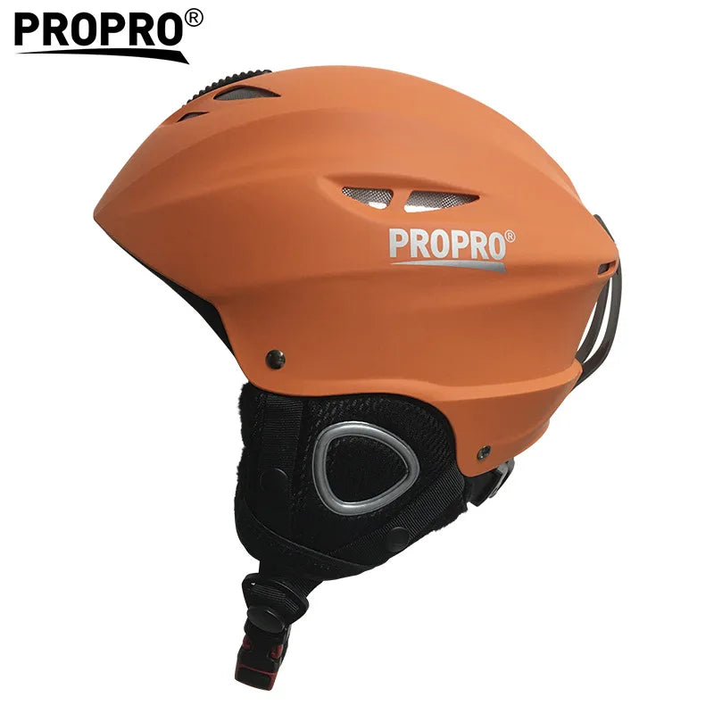 PROPRO Skiing Helmets Integrally-molded Safety Outdoor Alpine Skiing Comfortable Breathable Female Male Ski Equipment  Helmet