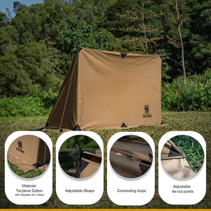 Camping Tarp for campfires and outdoor cooking