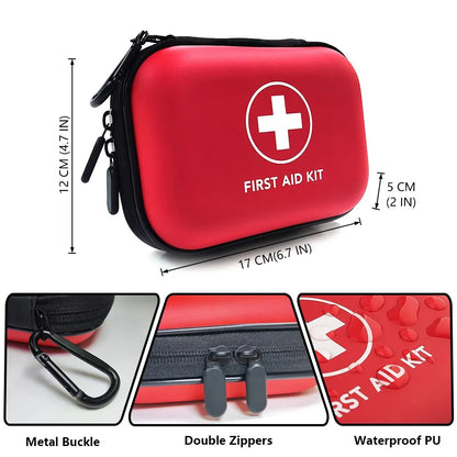 Complete Portable Emergency Medical First Aid Kit