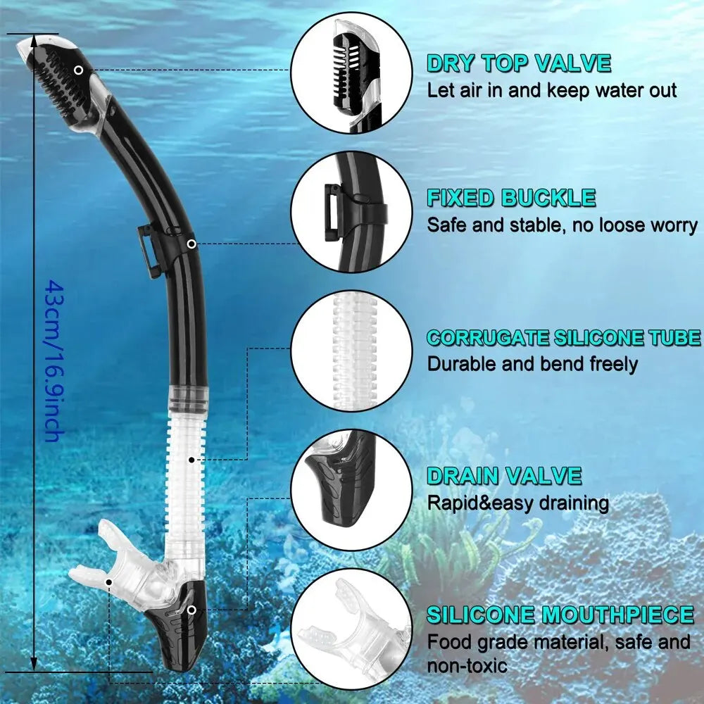 Easy-Breath Scuba Diving Tube