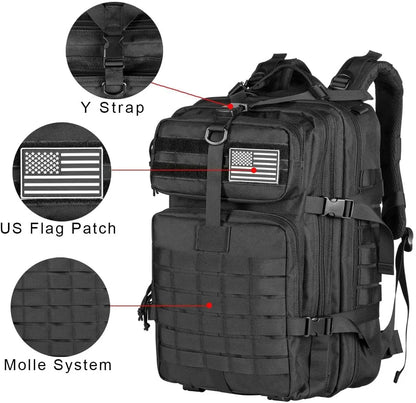 Assault Pack for Hiking, Traveling, Trekking