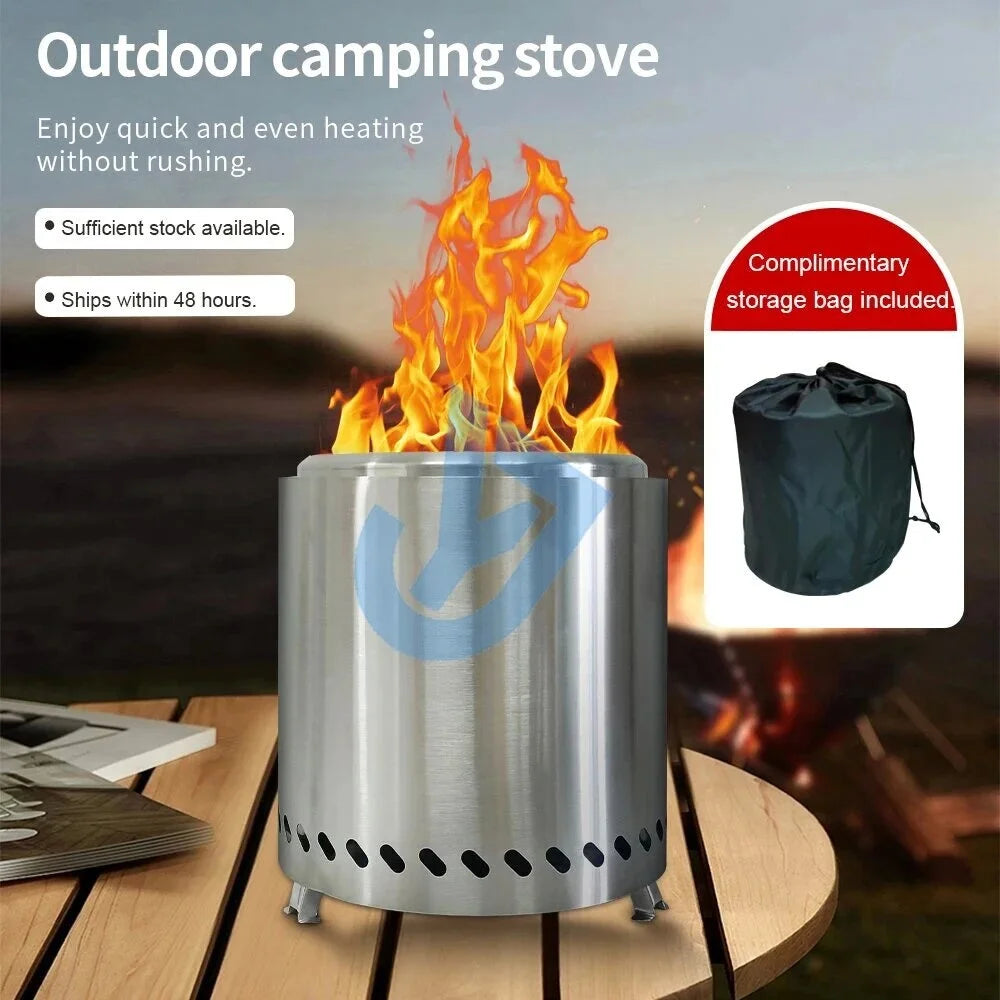 Outdoor Camping Smokeless Stove