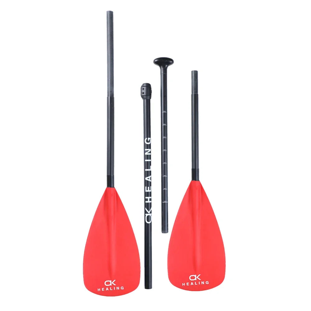 Dual Purpose Adjustable SUP Paddle, Kayak Boat, Stand Up Paddle Board, Surfing and Surfboard, New, 4 Piece