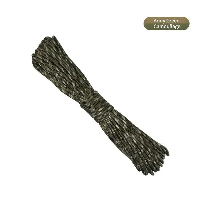 7 Cores 550 Paracord Cord 5 8 16 31 M Dia.4mm For Outdoor Camping Survival Lanyard Parachute Rope Hiking Tent Accessories