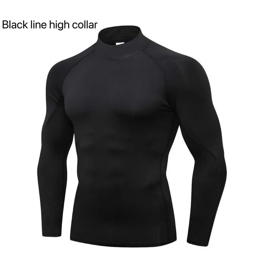 Men's Long-Sleeved Thermal Fitness Top