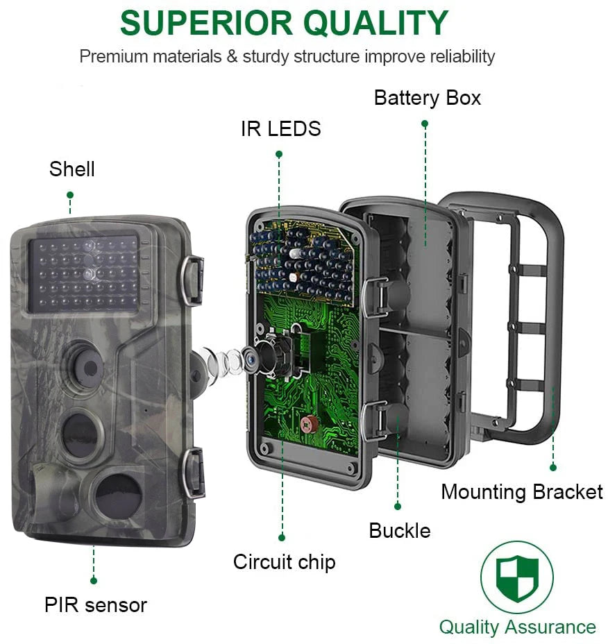 Wildlife Infrared Night Vision Motion Camera