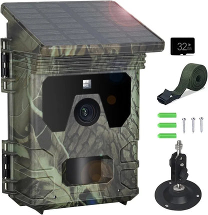 Solar Wildlife 50MP 4K Video Trail Camera