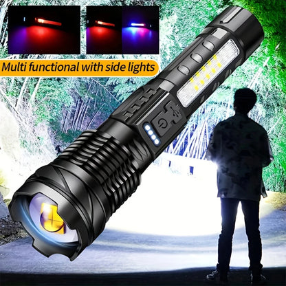 High Lumens Rechargeable LED Flashlights