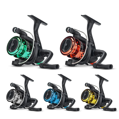 DNDYUJU Spinning Fishing Reels 5.2:1 Wheel Plastics Spinning Reel Fishing Lure Wheel Vessel Bait Casting Flying Fishing Trolling