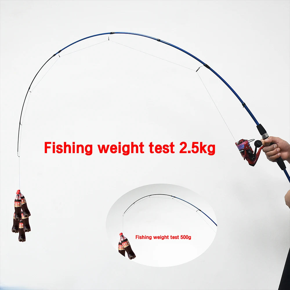 Baitcasting & Spinning Travel Fishing Rod