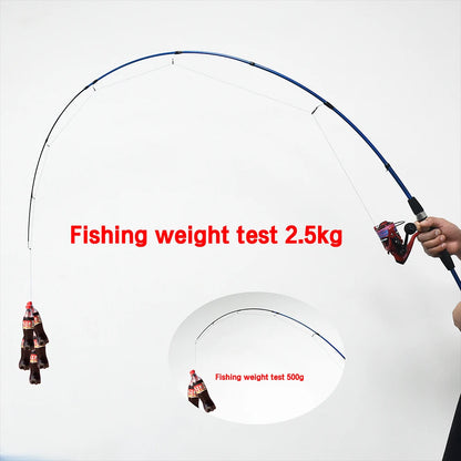 Baitcasting & Spinning Travel Fishing Rod