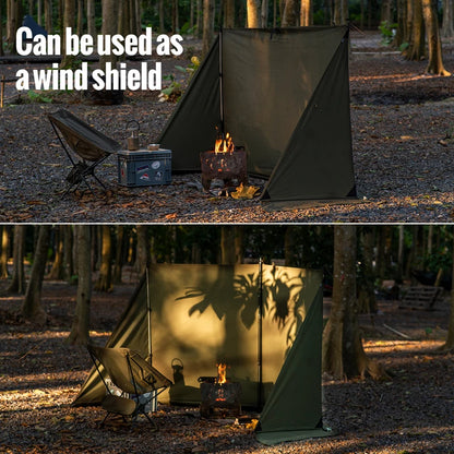 Camping Tarp for campfires and outdoor cooking