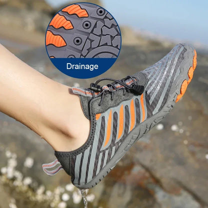 Water Shoes Men Women Barefoot Shoes Quick Dry Beach Aqua Shoes Lightweight Sports Sneakers for Hiking Surfing Boating Fishing