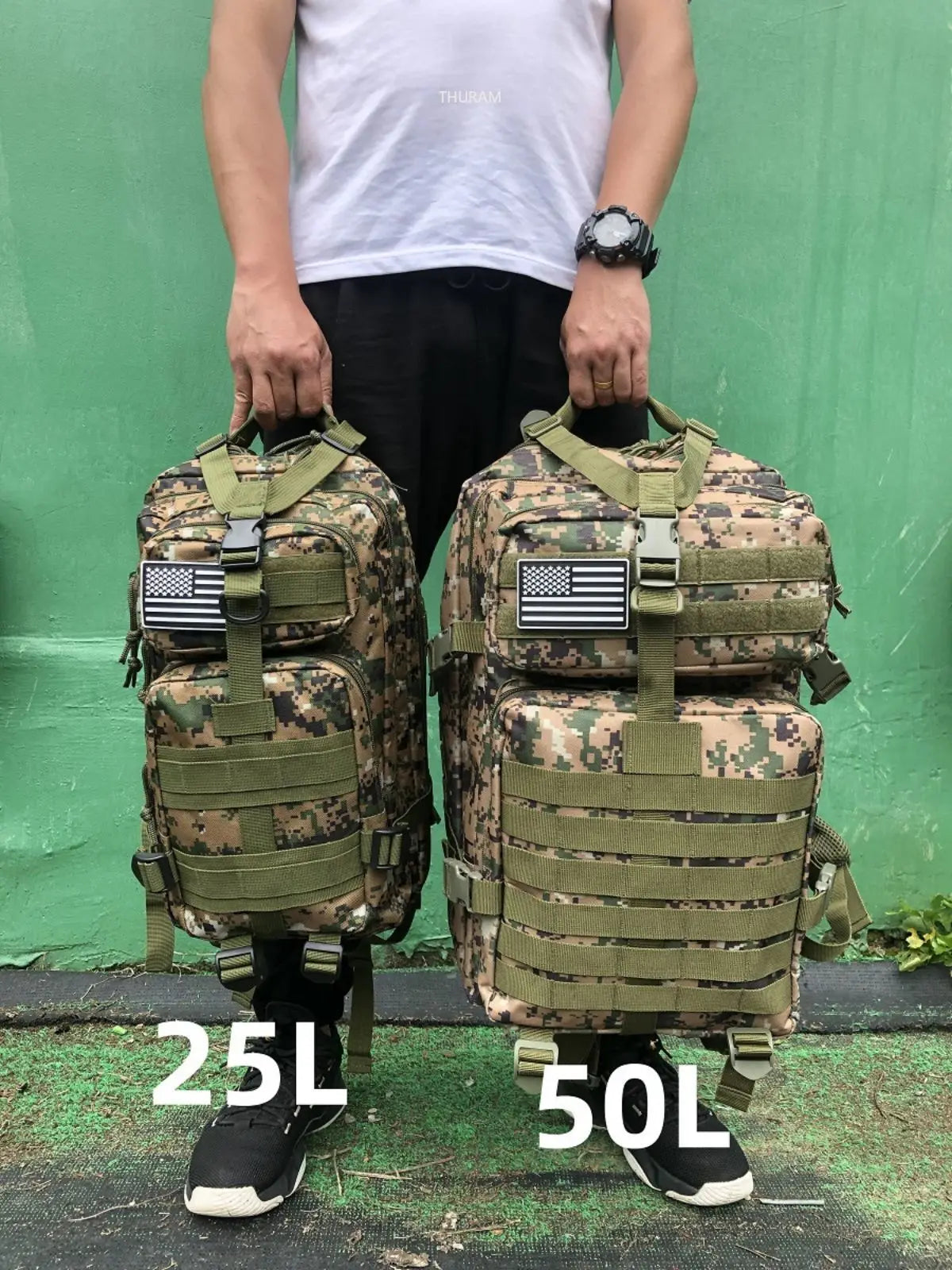 Nylon Waterproof Tactical Backpack