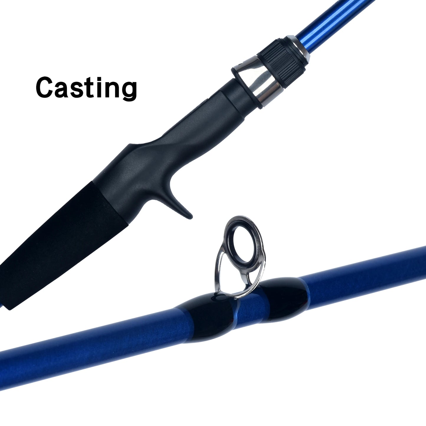 Baitcasting & Spinning Travel Fishing Rod