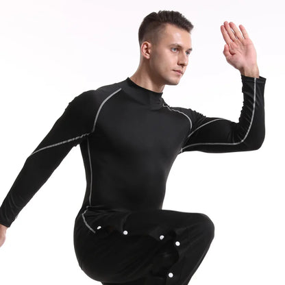 Men's Long-Sleeved Thermal Fitness Top