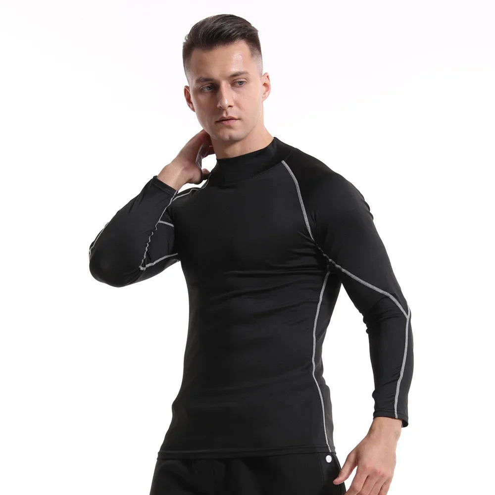 Men's Long-Sleeved Thermal Fitness Top