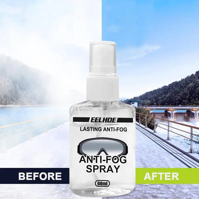 Anti-Fog Spray for Swim Pool Swimming Goggles Glasses Dive Mask Lens Cleaner Sports Glasses Quick Dry 60ml Anti Fog Spray