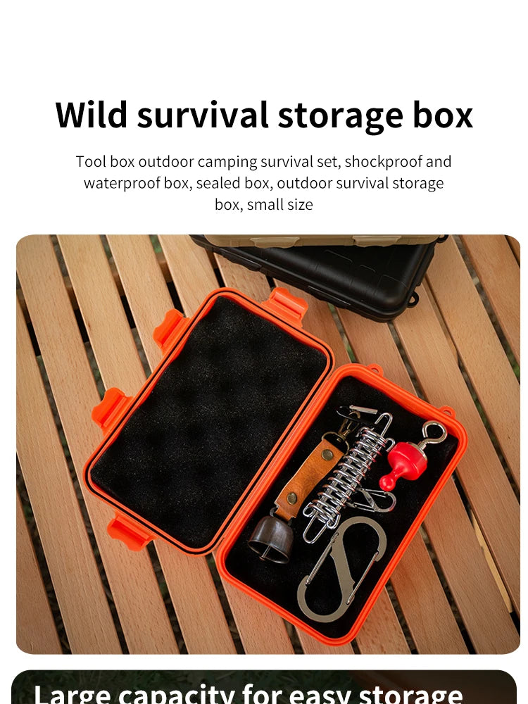 EDC Waterproof Survival Tool Box