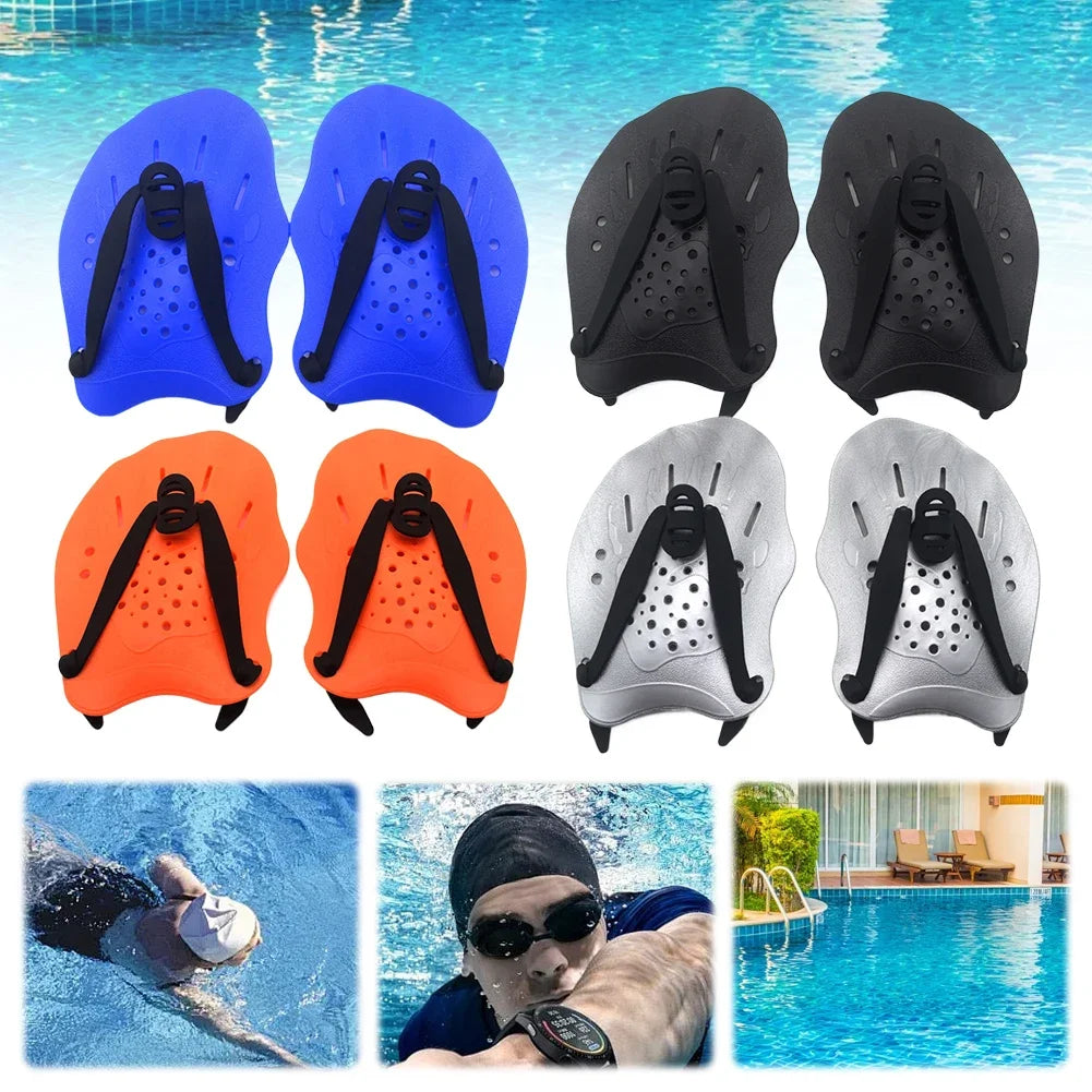 Swimming  Hand Paddles with Adjustable Straps