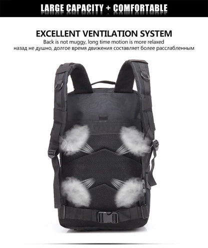 Assault Pack for Hiking, Traveling, Trekking