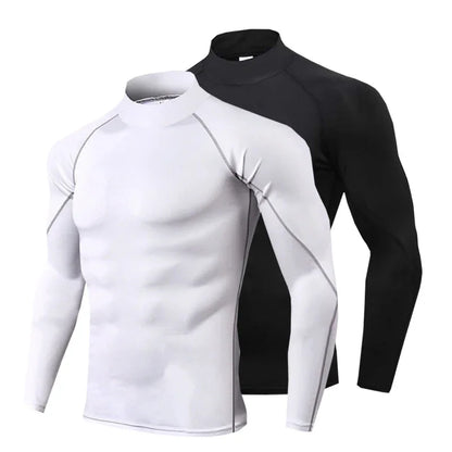 Men's Long-Sleeved Thermal Fitness Top