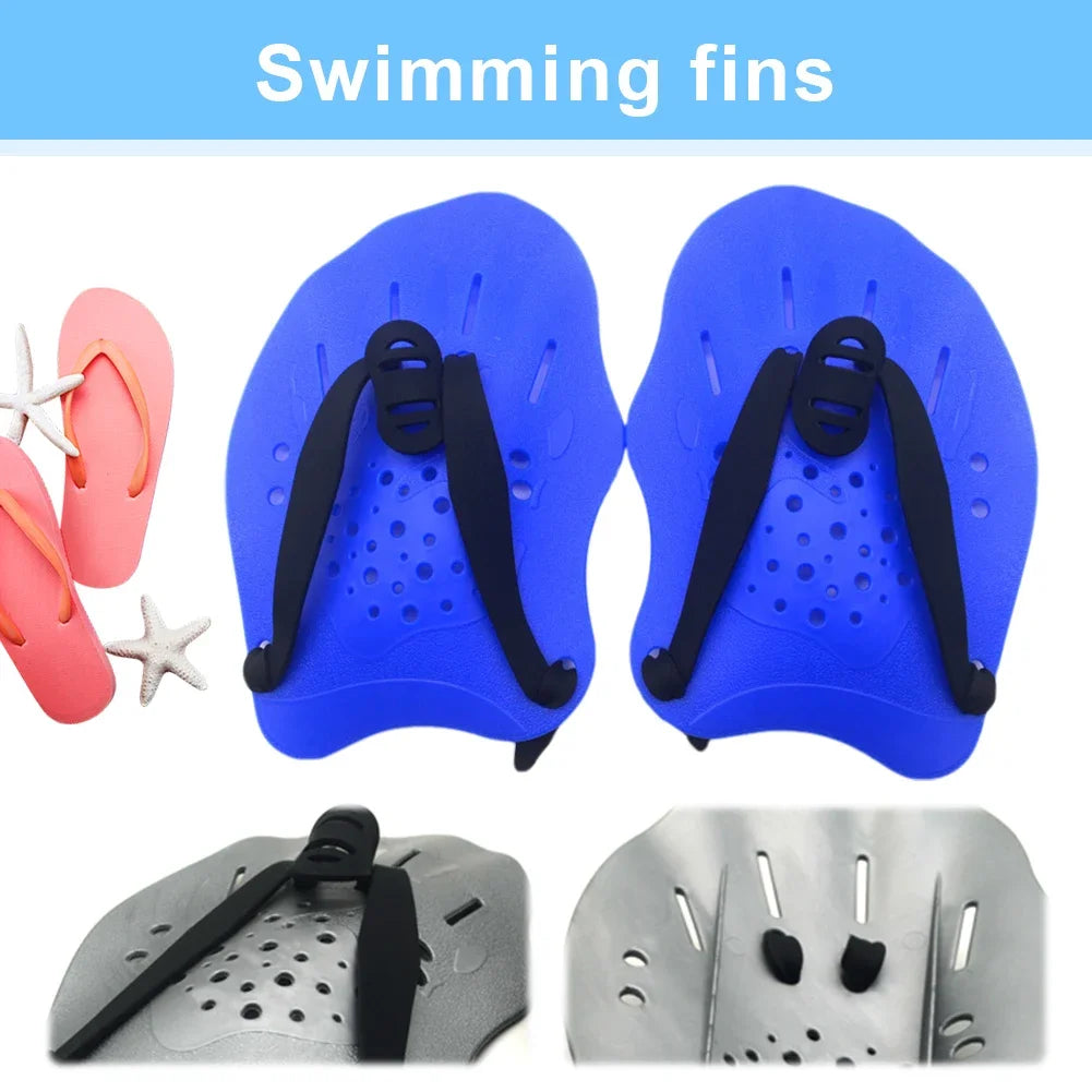 Swimming  Hand Paddles with Adjustable Straps