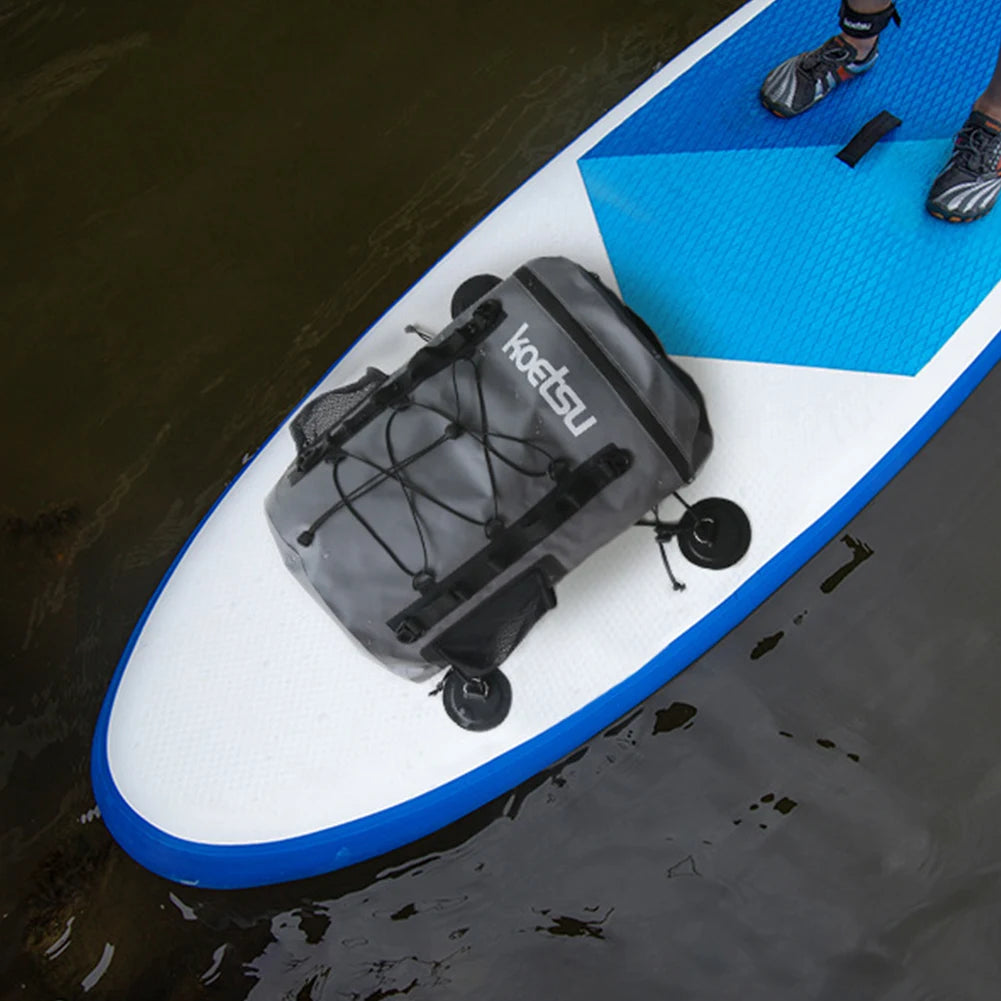 15/40L Paddle Board Bag Waterproof Paddle Board Deck Bag Large Capacity Dry Bag Storage Bag for SUPs and Kayaks