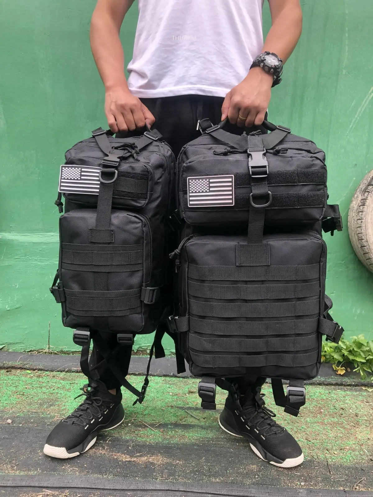 Nylon Waterproof Tactical Backpack