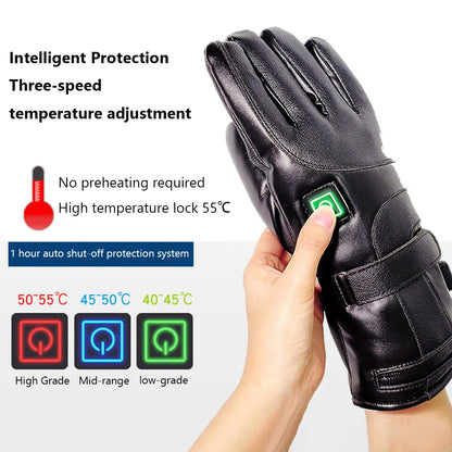 Adjustable Temperature Winter Heating Gloves