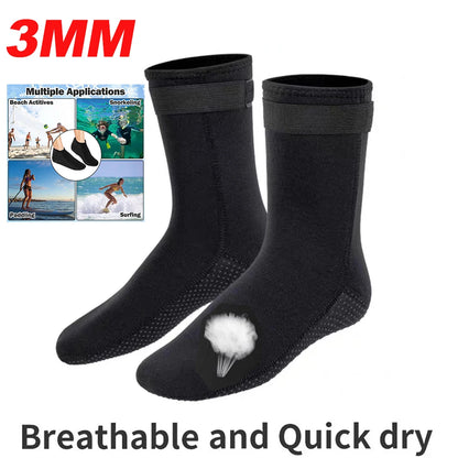 3mm Neoprene Wetsuit Water Socks